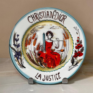 Набор тарелок Christian Dior Tarot and Puglia Le Soleil 4 шт 26 см