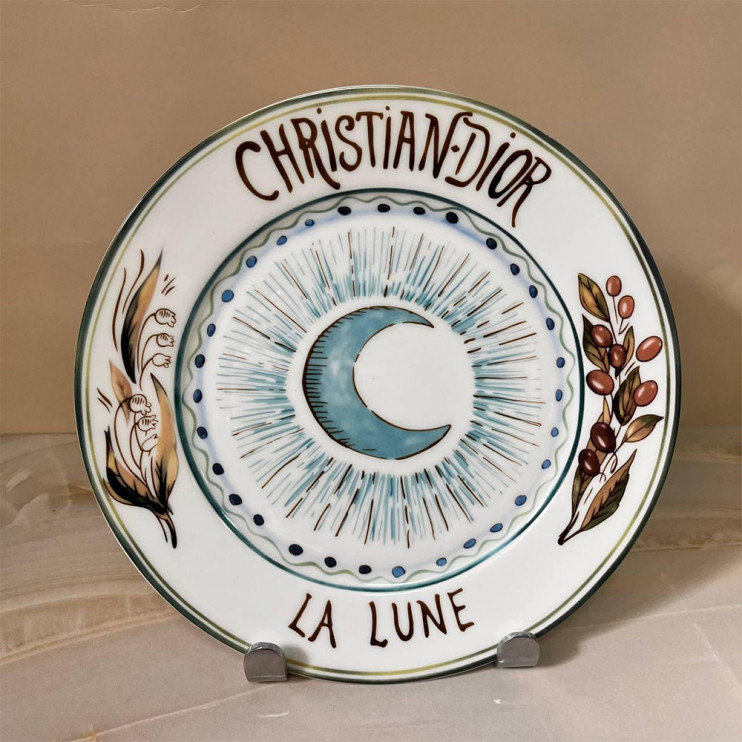 Набор тарелок Christian Dior Tarot and Puglia La Lune 4 шт 26 см