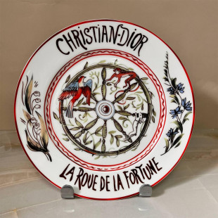 Набор тарелок Christian Dior Tarot and Puglia La Lune 4 шт 26 см