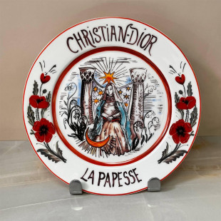 Набор тарелок Christian Dior Tarot and Puglia La Lune 4 шт 26 см