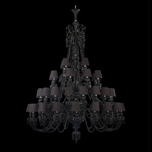 54 Светло-черная Огромная хрустальная люстра Baccarat