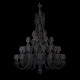 54 Светло-черная Огромная хрустальная люстра Baccarat