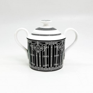 Чайный сервиз Hermes H Deco на 6 персон черный