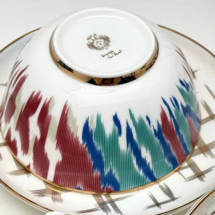 Столовый cервиз Hermes Voyage en Ikat, 24 предмета