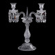 Стиль Черный хрустальный светильник-подставка Baccarat