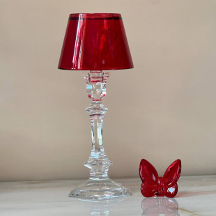 Подсвечник Baccarat красный