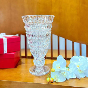 Ваза Baccarat круглая прозрачная 38 см