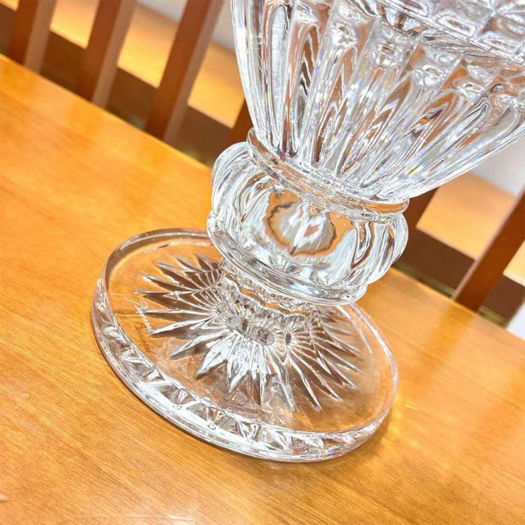 Ваза Baccarat круглая прозрачная 38 см