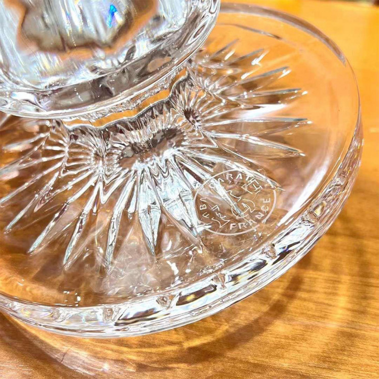 Ваза Baccarat круглая прозрачная 38 см