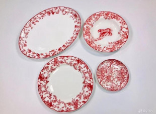 Столовый сервиз Christian Dior Toile de Jouy 6 персон