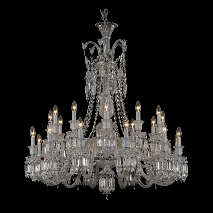 Подвесной светильник из хрустальной люстры Baccarat 24 Light для украшения интерьера