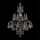 Хрустальная люстра Baccarat в стиле 36 Light дымчатого цвета