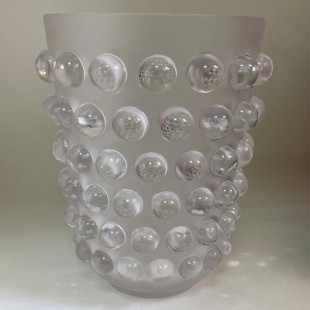 Ваза  Lalique прзрачная 35 см 